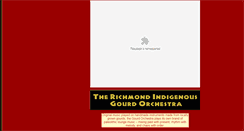 Desktop Screenshot of gourdorchestra.com